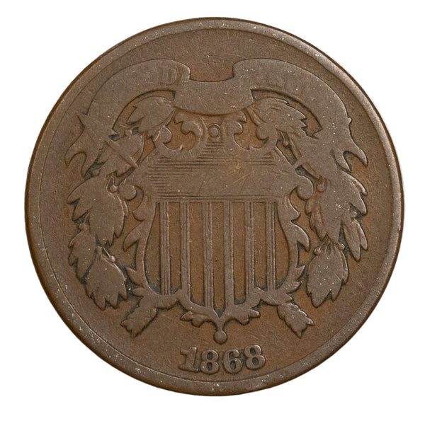 1868 US Two Cent -  Ungraded (22075)
