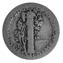 1921 -P Mercury Dime 10c - AG Almost Good Condition (30017)