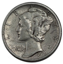 1916 -S Mercury Dime 10c - VF Very Fine Condition (30026)