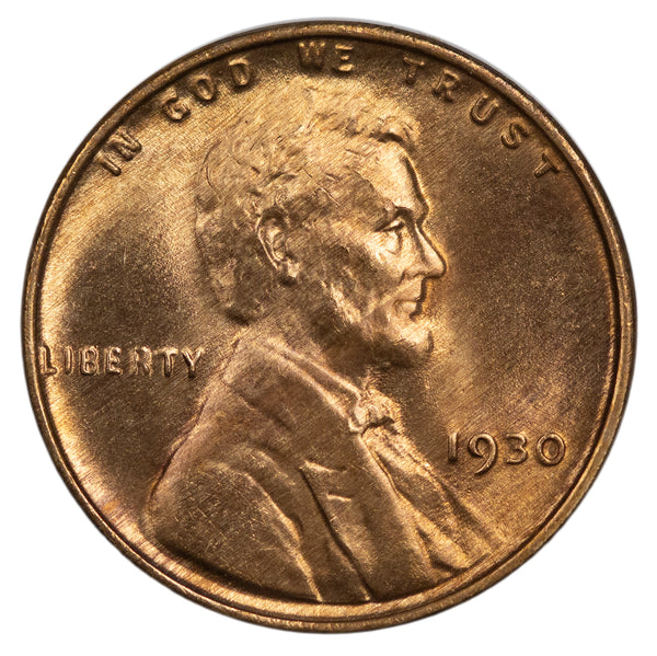 1930 -P Lincoln wheat cent 1c - Gem BU Condition (44111)