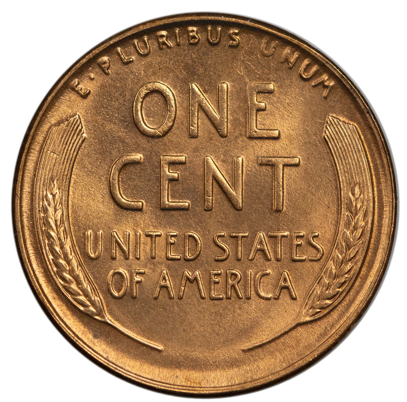 1934 -D Lincoln wheat cent 1c - Gem BU Condition (44112)