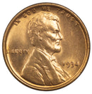 1934 -P Lincoln wheat cent 1c - Gem BU Condition (44121)