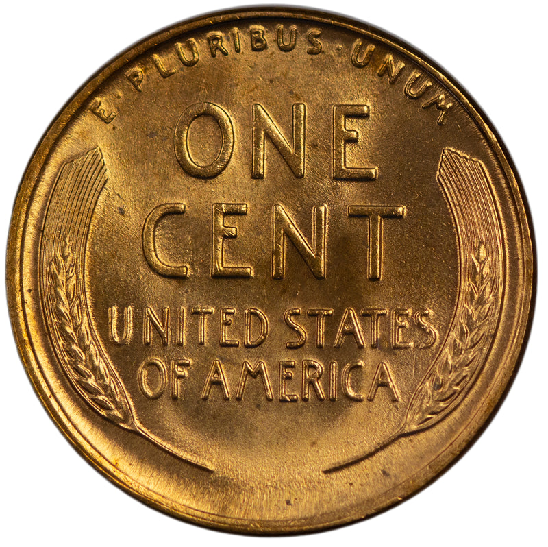 1935 -D Lincoln wheat cent 1c - Gem BU Condition (44124)