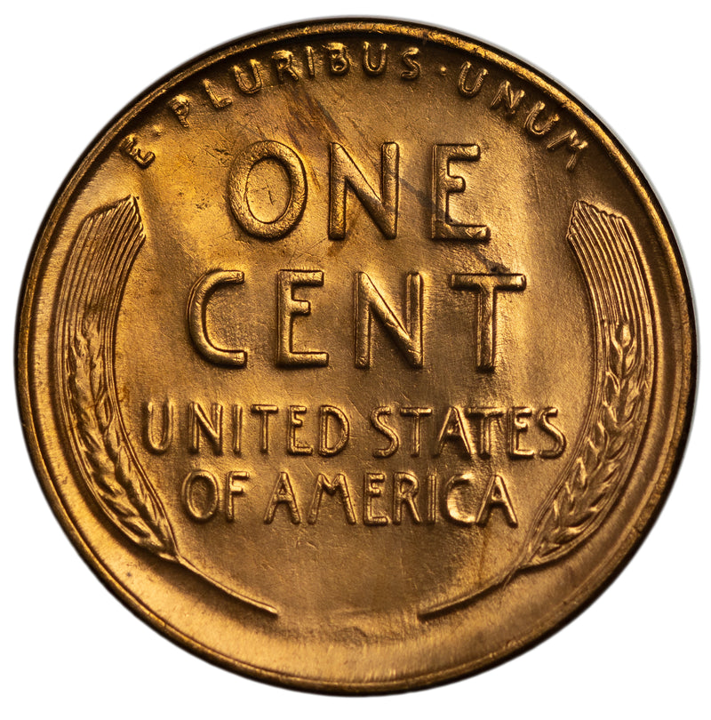 1935 -S Lincoln wheat cent 1c - Gem BU Condition (44127)