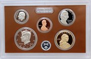 2013 Proof set 10 Pack CN-Clad Kennedy, Presidential Dollar, State quarters - (OGP) 140 coins