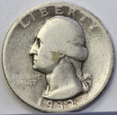 1932 -D  Washington Quarter 25c - GD Good Condition (AP 55002)