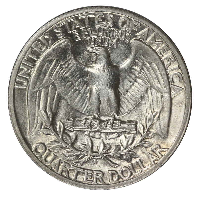 1941 -S  Washington Quarter 25c - Choice BU Condition (AP 55015)