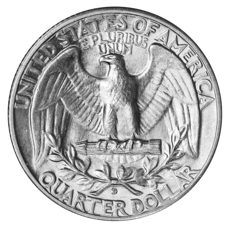 1941 -D  Washington Quarter 25c - Gem BU Condition (AP 55018)
