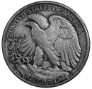 1938 -D Walking Liberty Half dollar 50c - XF Extra Fine Condition (6002)