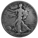 1938 -D Walking Liberty Half dollar 50c - FN Fine Condition (6032)