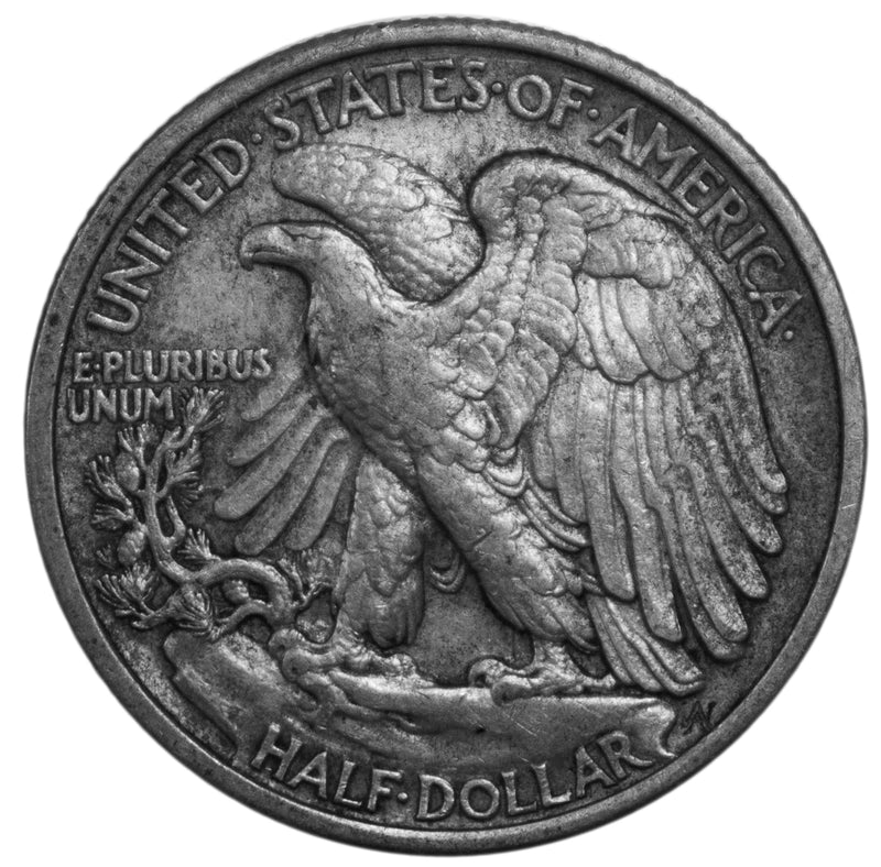 1934 -P Walking Liberty Half dollar 50c - XF Extra Fine Condition (6033)