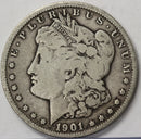 1901 -O Morgan Silver Dollar - VG Condition (7033)