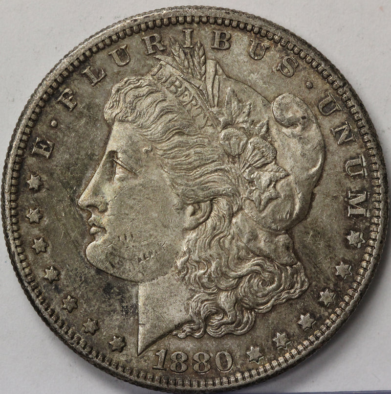 1880 -S Morgan Silver Dollar - XF Condition (7037)