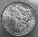 1897 -P Morgan Silver Dollar - Choice BU Condition (7052)