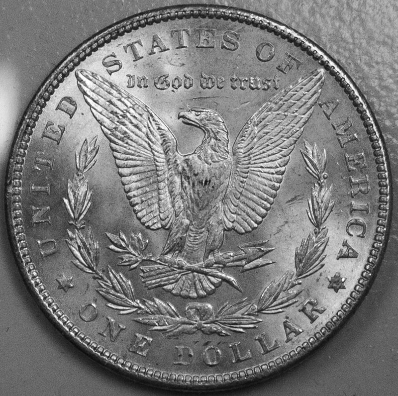 1897 -P Morgan Silver Dollar - Choice BU Condition (7052)