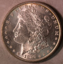 1887 -P Morgan Silver Dollar - Gem BU Condition (7054)