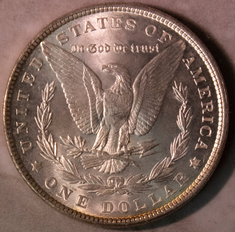 1887 -P Morgan Silver Dollar - Gem BU Condition (7054)