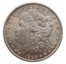 1896 -P Morgan Silver Dollar - AU almost unc (7068)