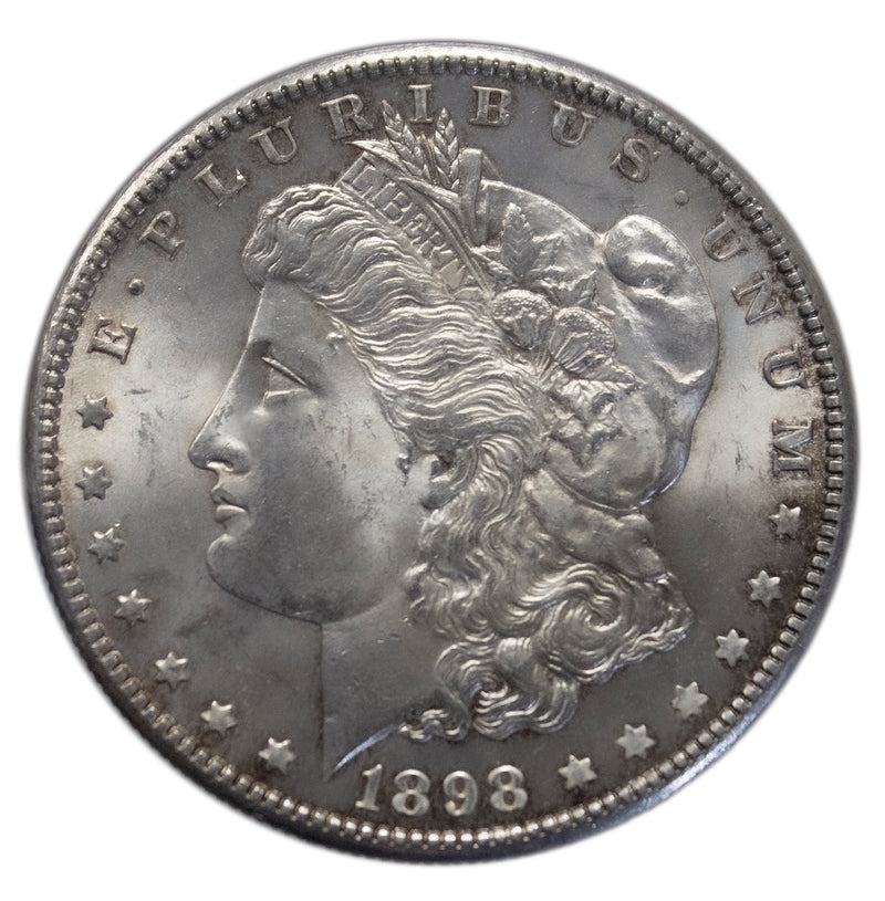1898 -O Morgan Silver Dollar - Gem BU Condition (7072)