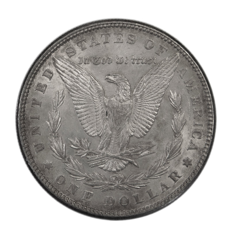1886 -P Morgan Silver Dollar - AU almost unc (7081)