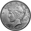 1928 -S  Peace Silver Dollar - XF Extra Fine Condition (AP 8011)