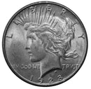 1928 -S  Peace Silver Dollar - Choice AU Condition (AP 8013)