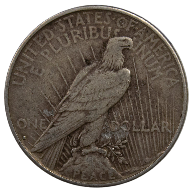 1935 -S  Peace Silver Dollar - VF Very Fine Condition (AP 8018)