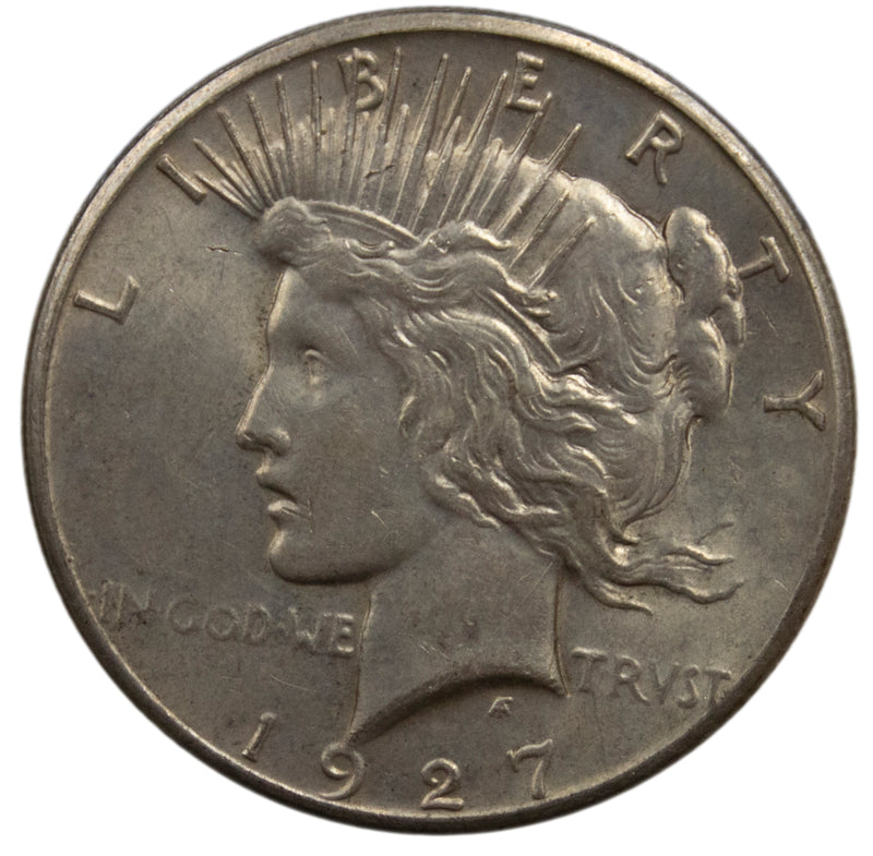 1927 -P  Peace Silver Dollar - XF Extra Fine Condition (AP 8023)