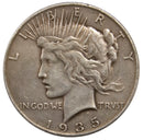 1935 -P  Peace Silver Dollar - VF Very Fine Condition (AP 8026)