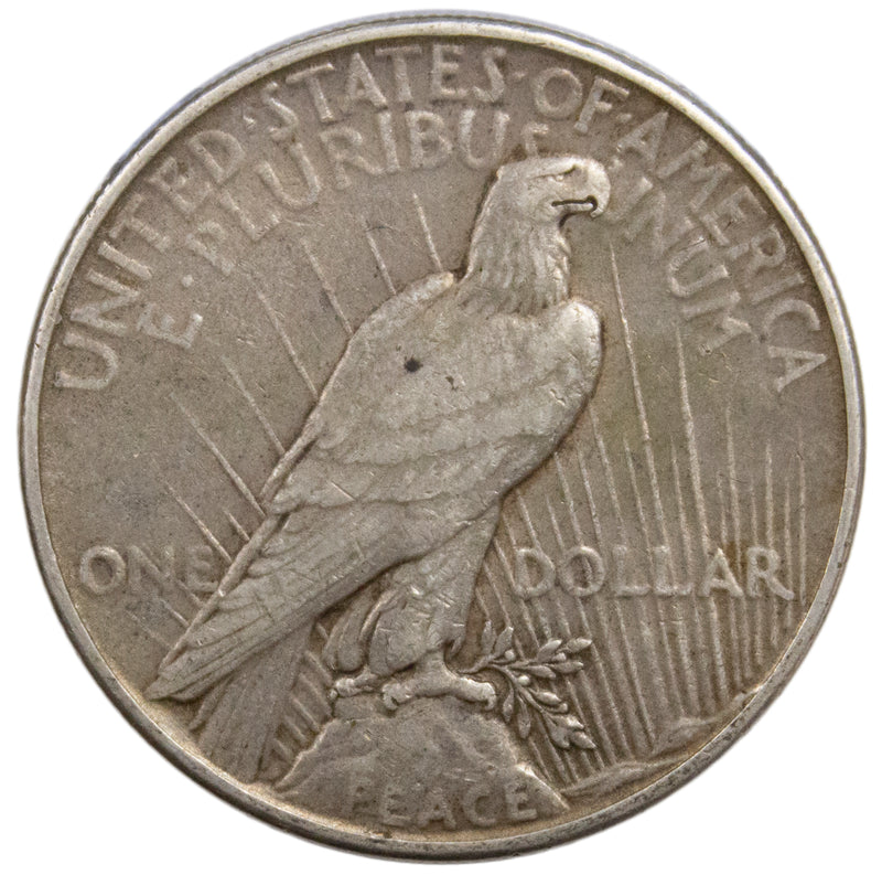 1935 -P  Peace Silver Dollar - VF Very Fine Condition (AP 8026)