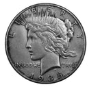 1935 -P  Peace Silver Dollar - XF Extra Fine Condition (AP 8028)