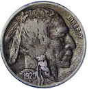 1920 -D Buffalo Nickel 5c - VF Very Fine Condition (AP 9005)