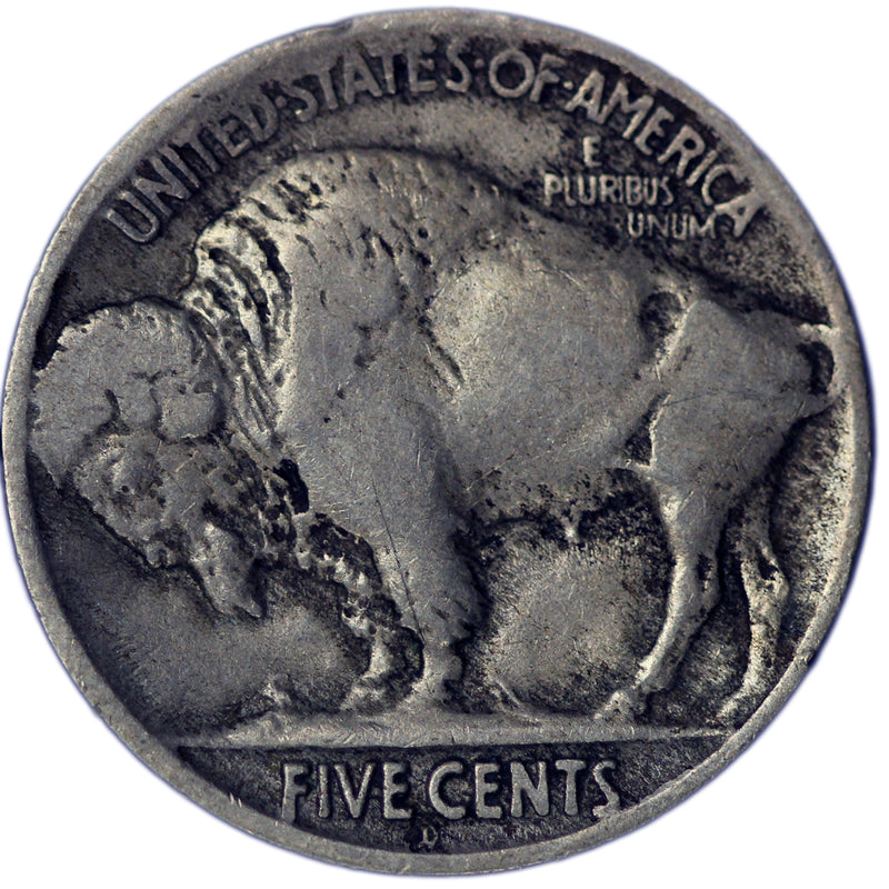 1919 -D Buffalo Nickel 5c - FN Fine Condition (AP 9009)