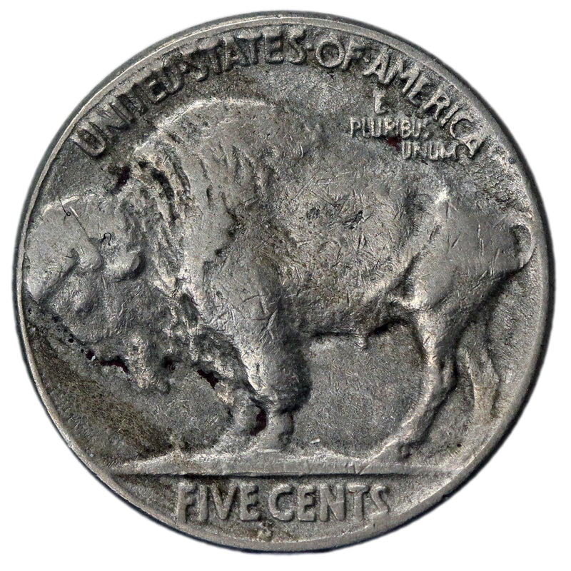 1923 -S Buffalo Nickel 5c - XF Extra Fine Condition (AP 9022)