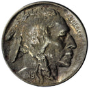 1919 -S Buffalo Nickel 5c - XF Extra Fine Condition (AP 9023)