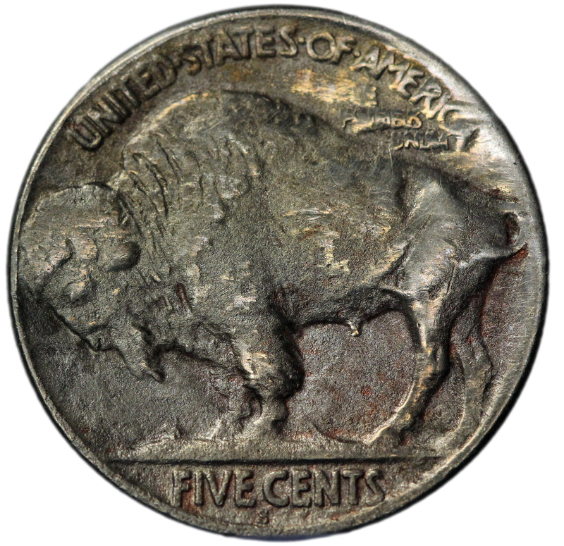 1919 -S Buffalo Nickel 5c - XF Extra Fine Condition (AP 9023)