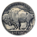 1925 -S Buffalo Nickel 5c - VF Very Fine Condition (AP 9060)