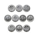 1990-1999 S Proof Roosevelt Dime Run CN-Clad 10 Coins