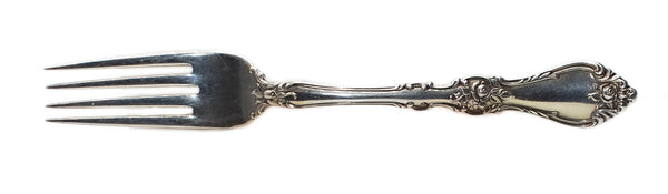 Wallace Royal Rose Dinner Fork 7.5 inch Sterling Silver no monogram