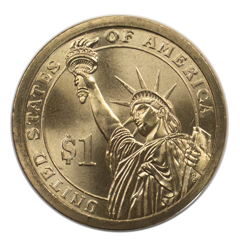 2013 -P Woodrow Wilson Presidential Dollar BU Clad US Coin