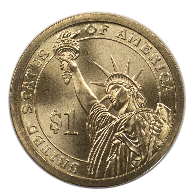 2010 -P Franklin Pierce Presidential Dollar BU Clad US Coin