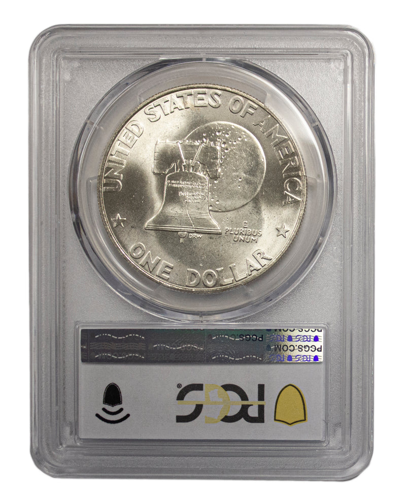 1976 -S Silver Eisenhower (IKE) BU Bicentennial Dollar PCGS MS68