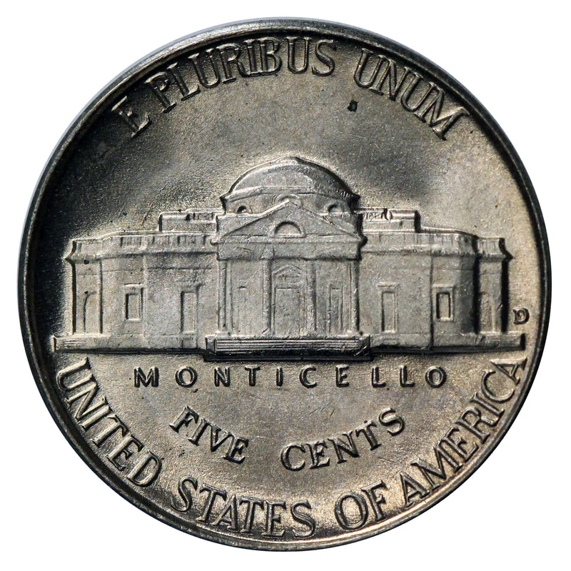 1958 -D Jefferson Nickel - Choice/Gem BU US Coin