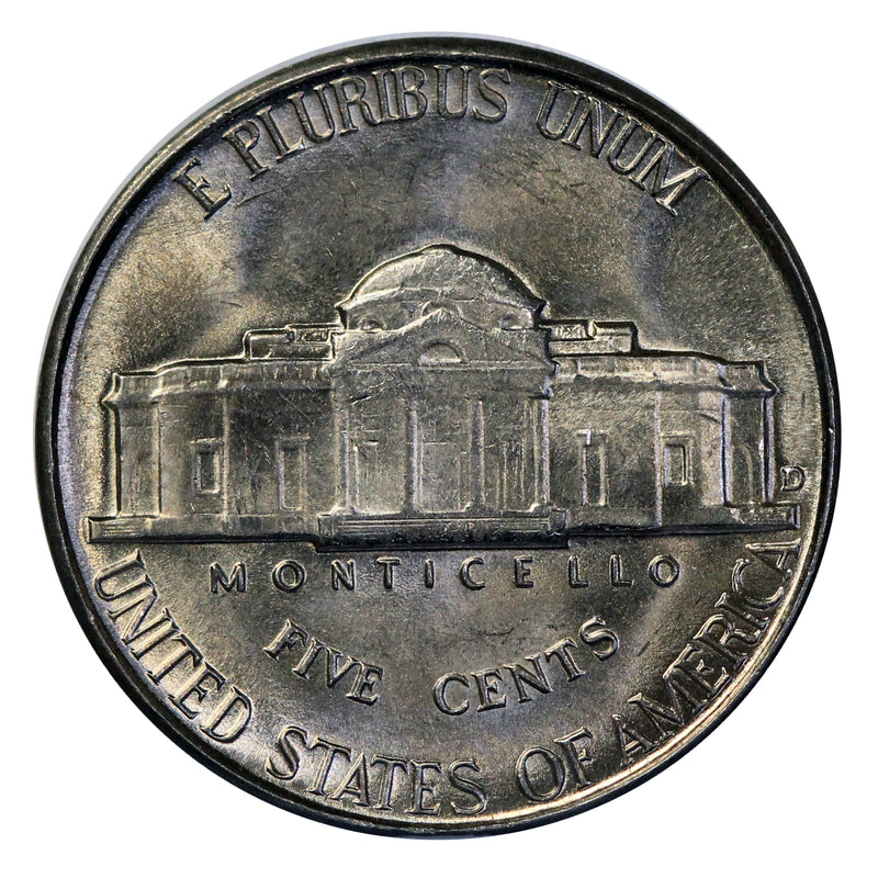 1958 -D Jefferson Nickel - Choice/Gem BU US Coin