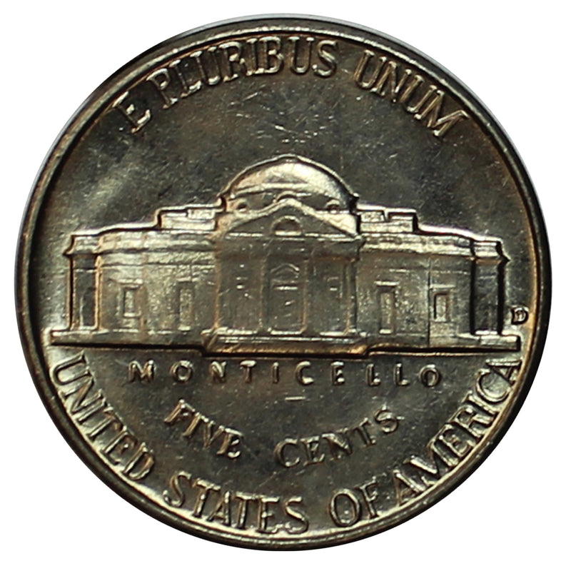 1963 -D Jefferson Nickel - Choice/Gem BU US Coin