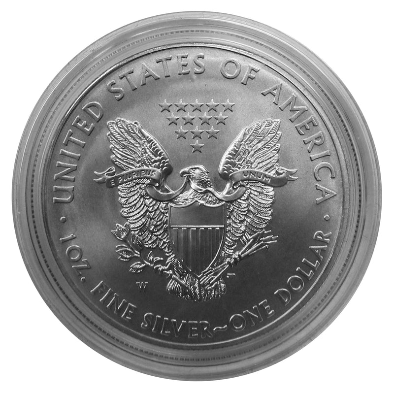 2013 W American Eagle Silver BU Gem 1 oz dollar w/ box and COA