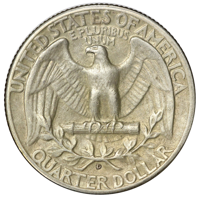 1935 -D Washington Quarter 25c - XF Extra Fine Condition (SP)