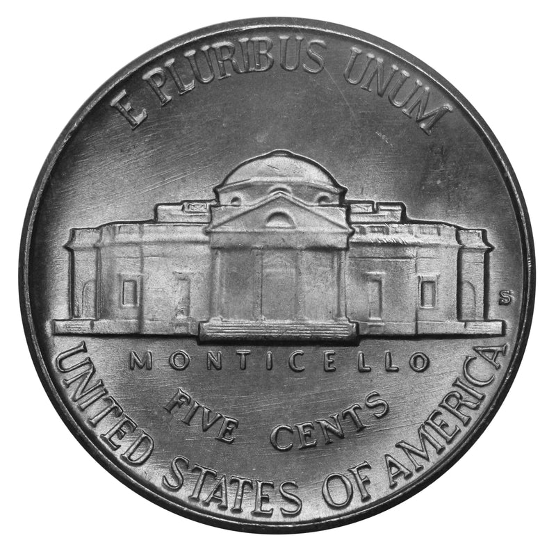 1938-S Full Step FS Gem BU Jefferson Nickel