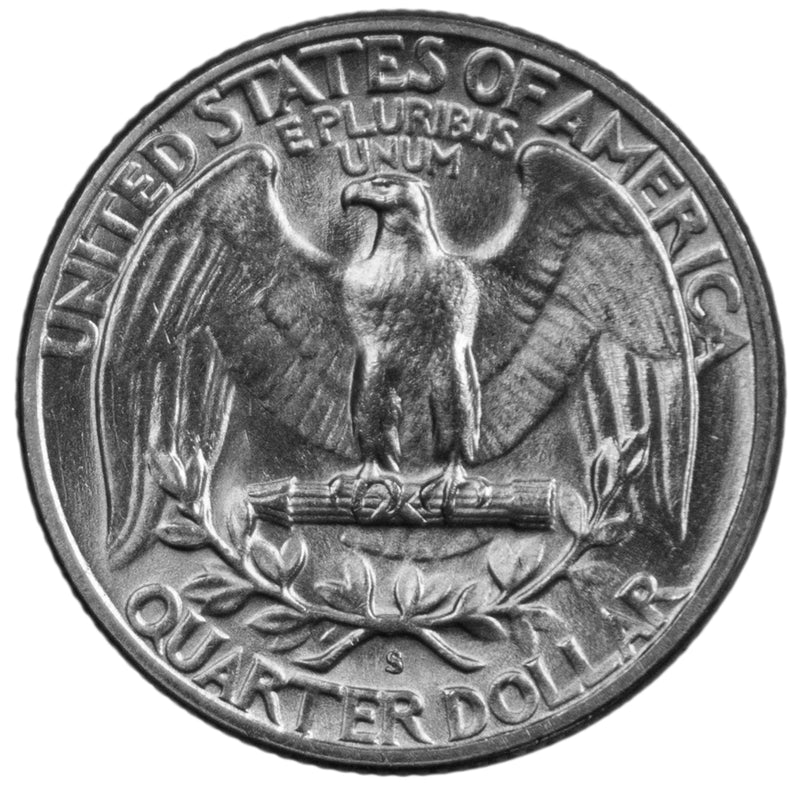 1948 -S Washington Quarter 25c - Choice BU Condition (SP)