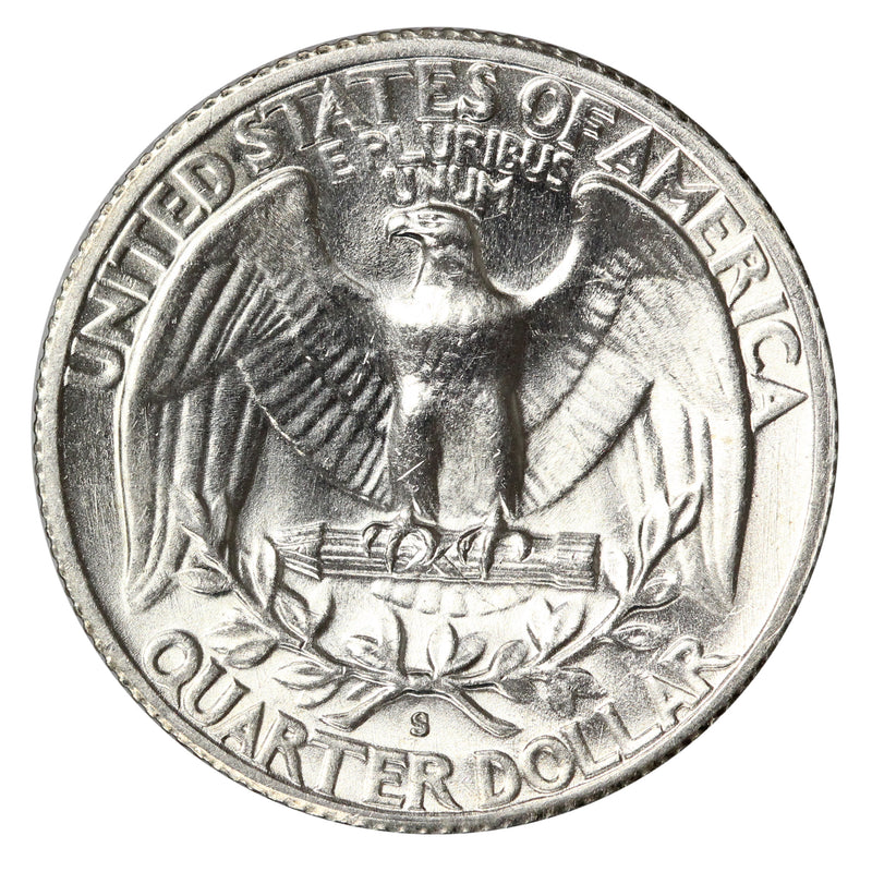 1941 -S Washington Quarter 25c - Gem BU Condition (SP)